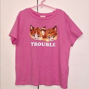 Girls Forever 21 t-shirt